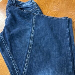 Silver Flare Jeans